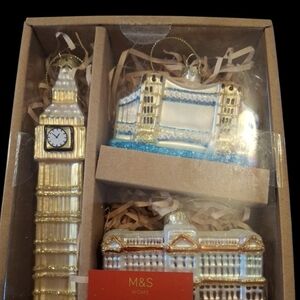 M&S Home London Landmark Ornaments